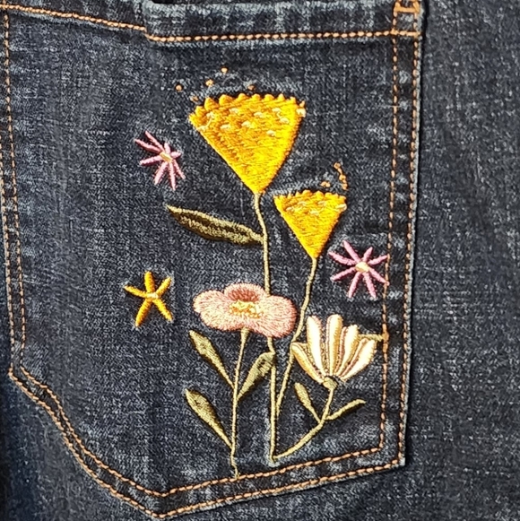 ModCloth x Princess Highway Embroidered Overalls - Picture 9 of 10